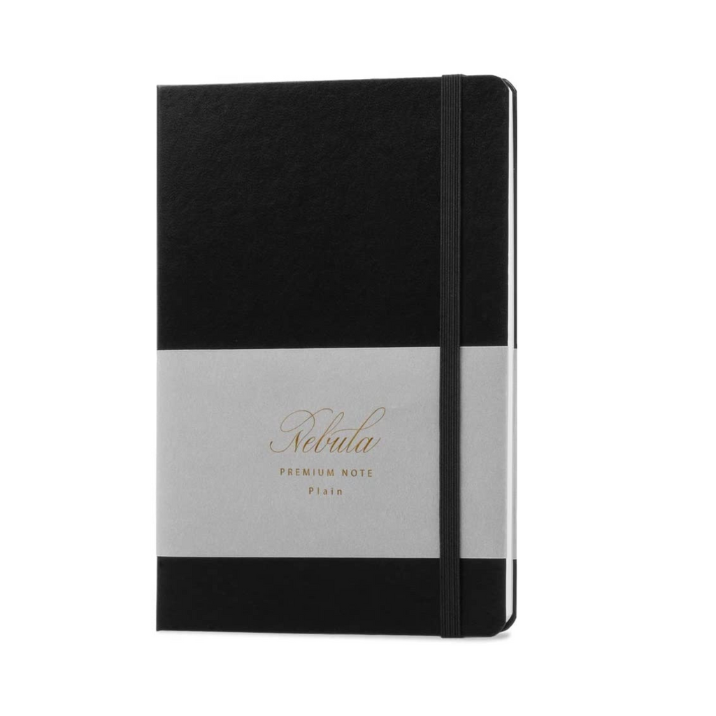 Nebula Premium Notebooks by Colorverse -  8.3" x 5.5" Hardcover Notebook - 192 Pages (90g/m2), Plain (Blank)