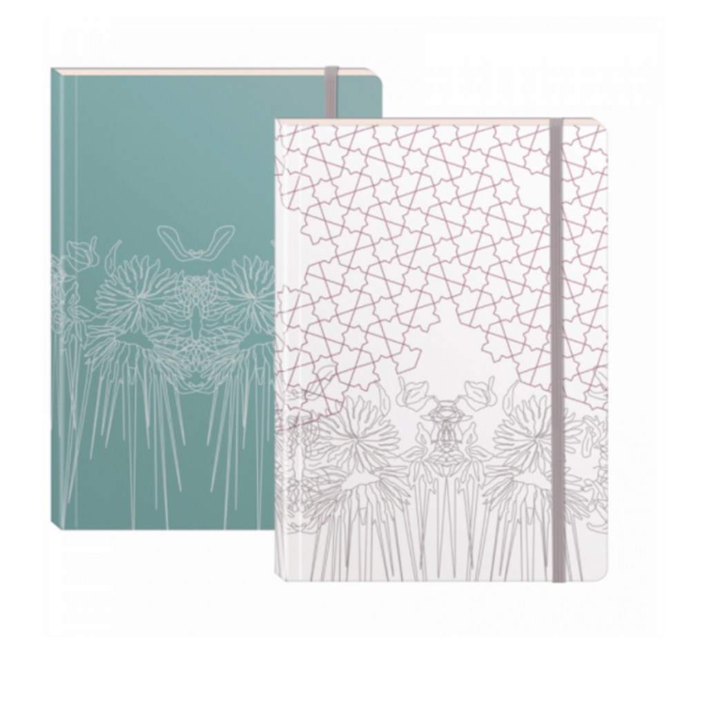 Clairefontaine Lalla- Shell, Lined - A5 Green