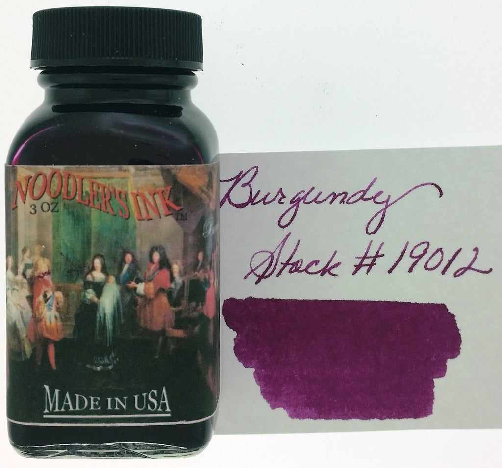Noodler's Burgundy Ink 3oz (90ml)