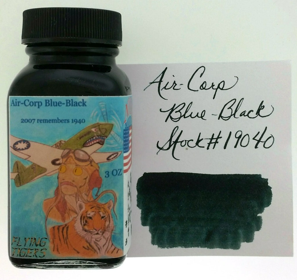 Noodler's Ink Fountain Pen Ink Aircorp Blue-Black  3oz (90ml)