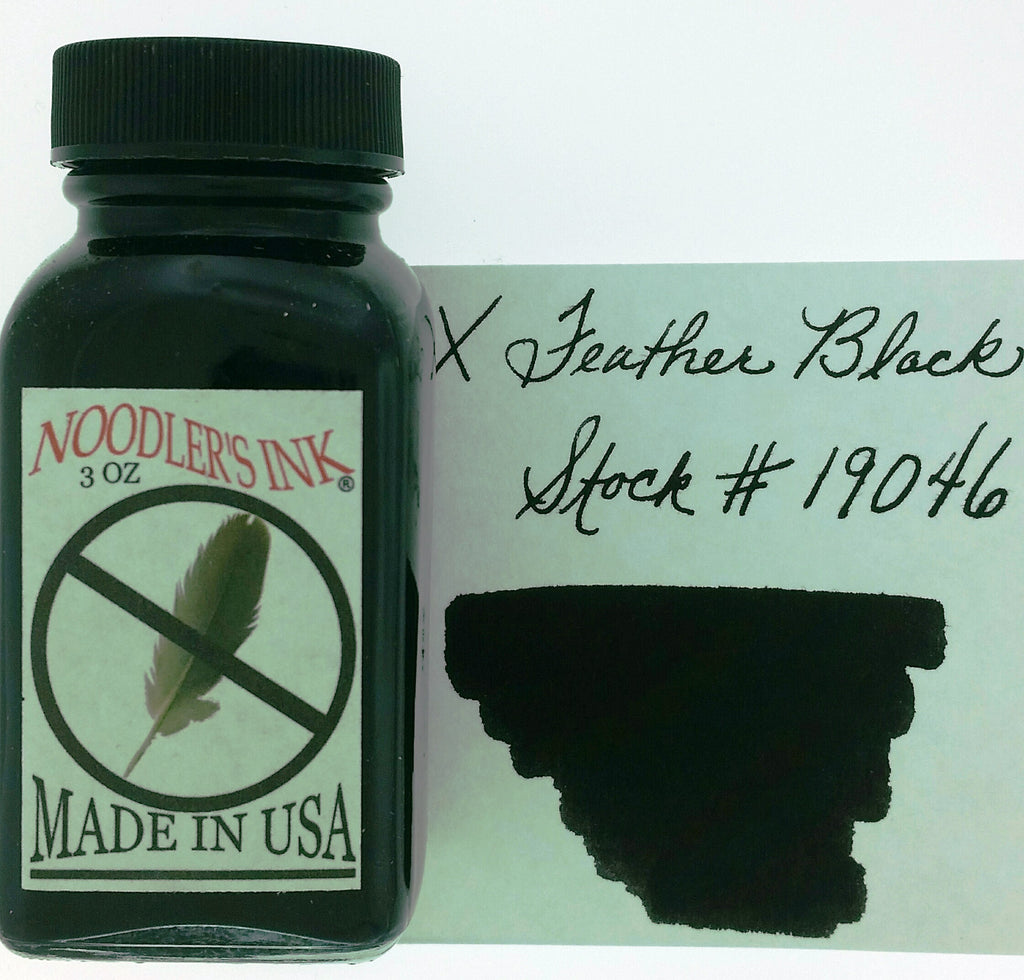 Noodler's Ink fountain pen Ink  X-Feather Black - 3oz (90ml)