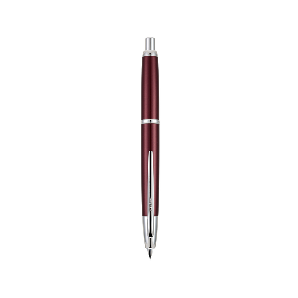 Pilot Vanishing Point Decimo Fountain Pen - Burgundy