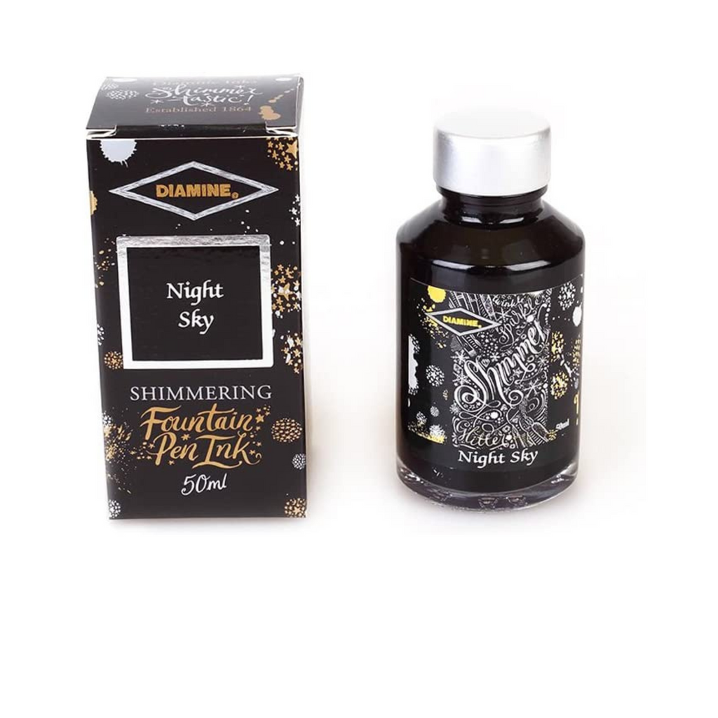 DIAMINE Night Sky 50 ml Shimmer Fountain Pen Ink