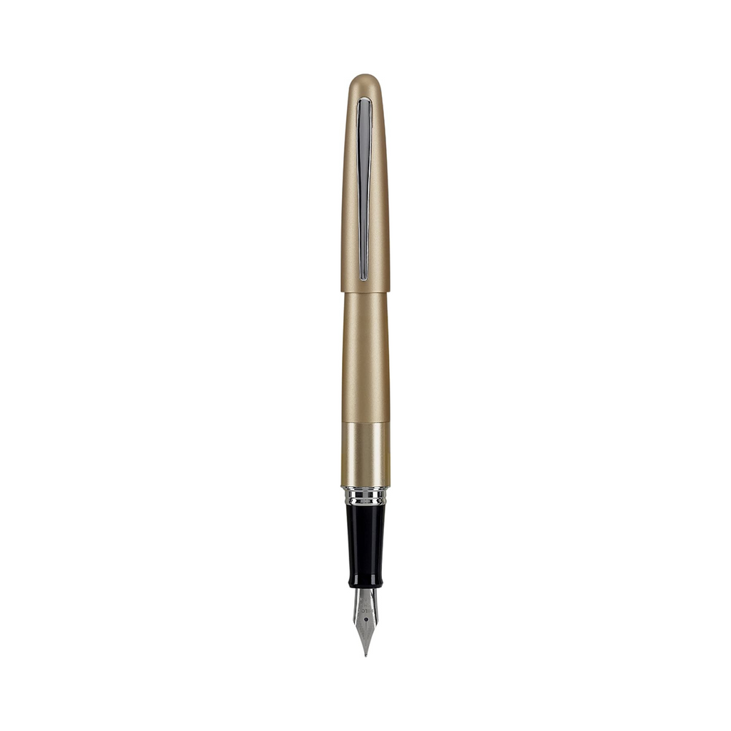 Pilot Metropolitan Gold color metal body  Fountain Pen -Medium Nib