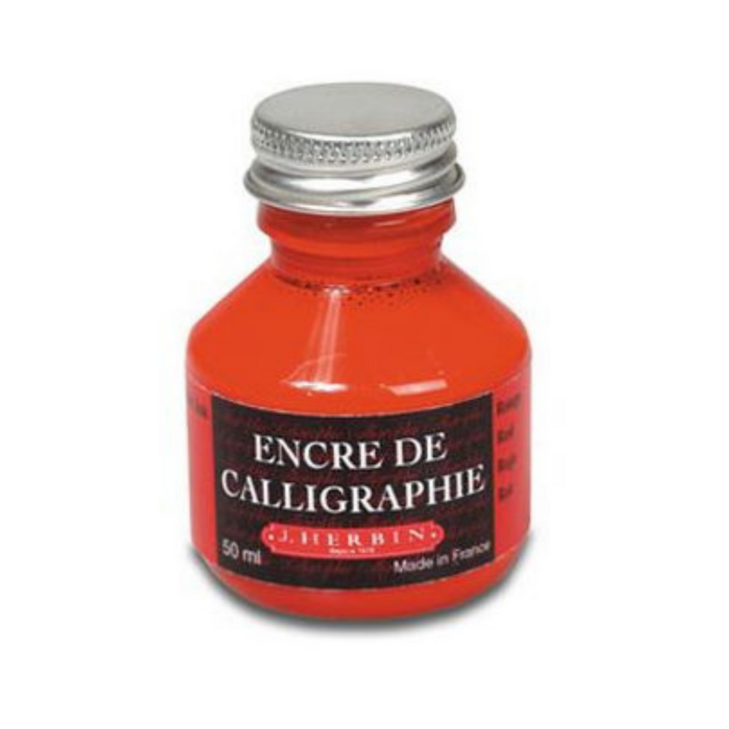 Herbin - Calligraphy Ink - Red - 50ml Bottle
