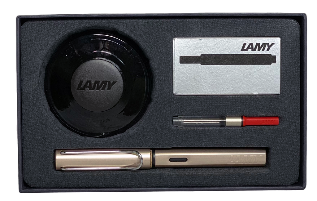 LAMY Al- Star Cosmic  Fountain pen Gift Set with Ink bottle