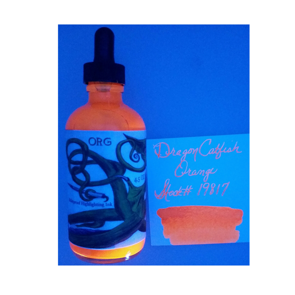 Noodler’s Dragon Series Orange 4.5 oz  (135 ml) w/ Free Pen