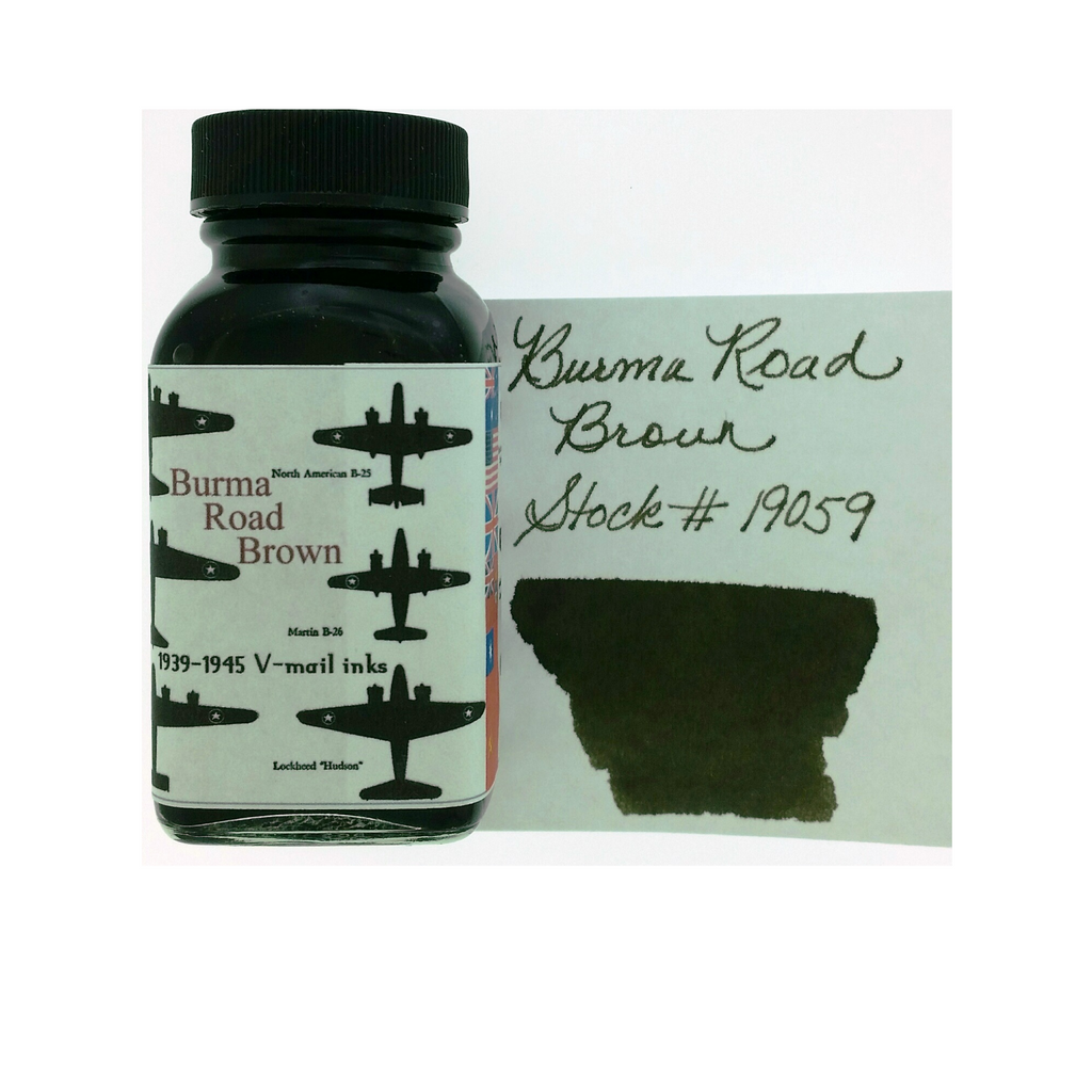 Noodler’s VMail Burma Road Brown 3 oz Fountain Pen Ink (19059)- 3oz