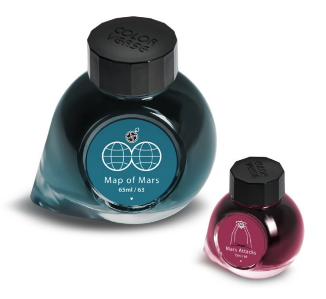 Colorverse Map of Mars & Mars Attacks / 63 64 -  ( 65ml + 15ml Bottled Ink )